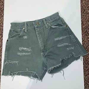 Wrangler Shorts (Sage Green) Size 7